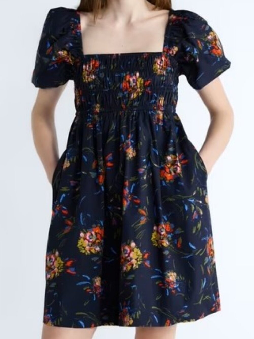 Free Assembly Peasant Dress